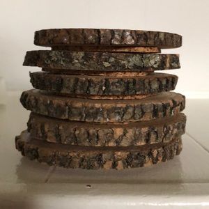 Wooden coasters